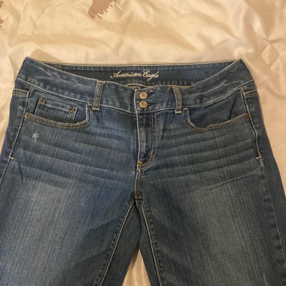 American Eagle size 12 long artist jeans